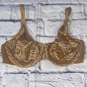 Le Mystere Slim Profile Minimizer Bra 7521 Natural Size 34C